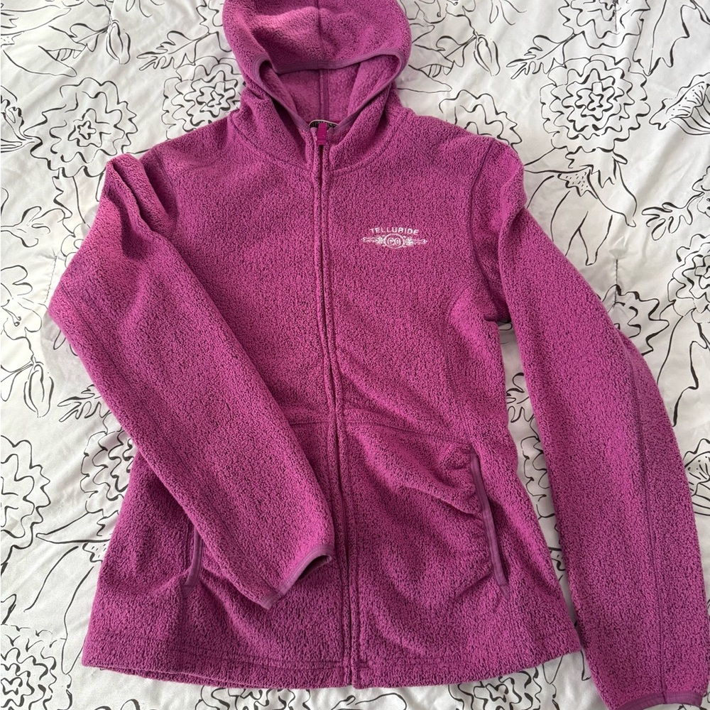 Cozy Magenta Fleece Hoodie